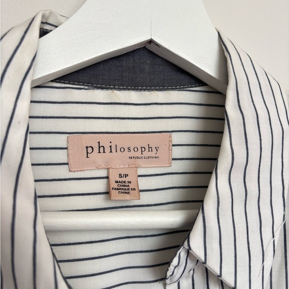 Philosophy Classic Striped Shirt - Picture 2 of 4